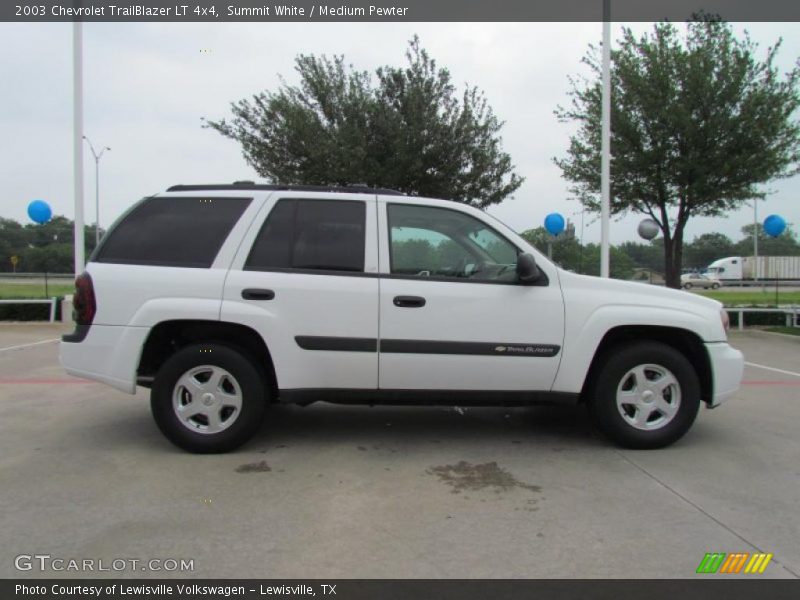 Summit White / Medium Pewter 2003 Chevrolet TrailBlazer LT 4x4
