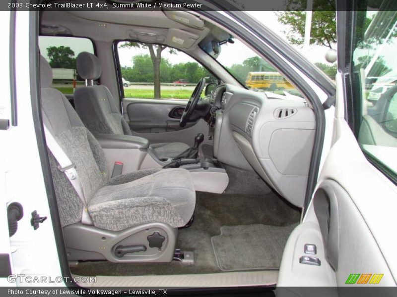 Summit White / Medium Pewter 2003 Chevrolet TrailBlazer LT 4x4