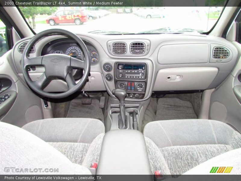 Summit White / Medium Pewter 2003 Chevrolet TrailBlazer LT 4x4
