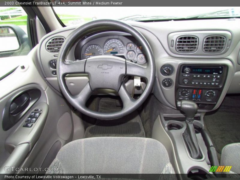Summit White / Medium Pewter 2003 Chevrolet TrailBlazer LT 4x4