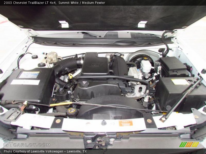 Summit White / Medium Pewter 2003 Chevrolet TrailBlazer LT 4x4