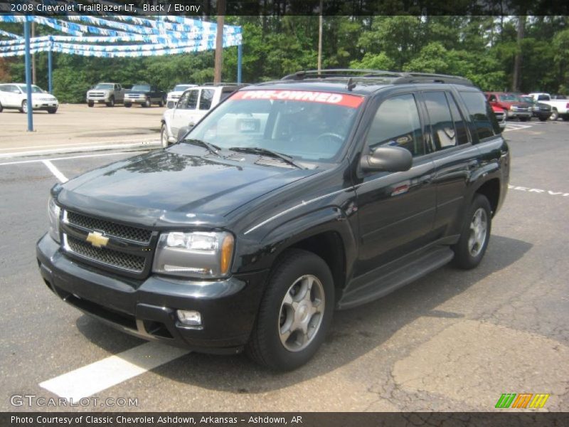 Black / Ebony 2008 Chevrolet TrailBlazer LT