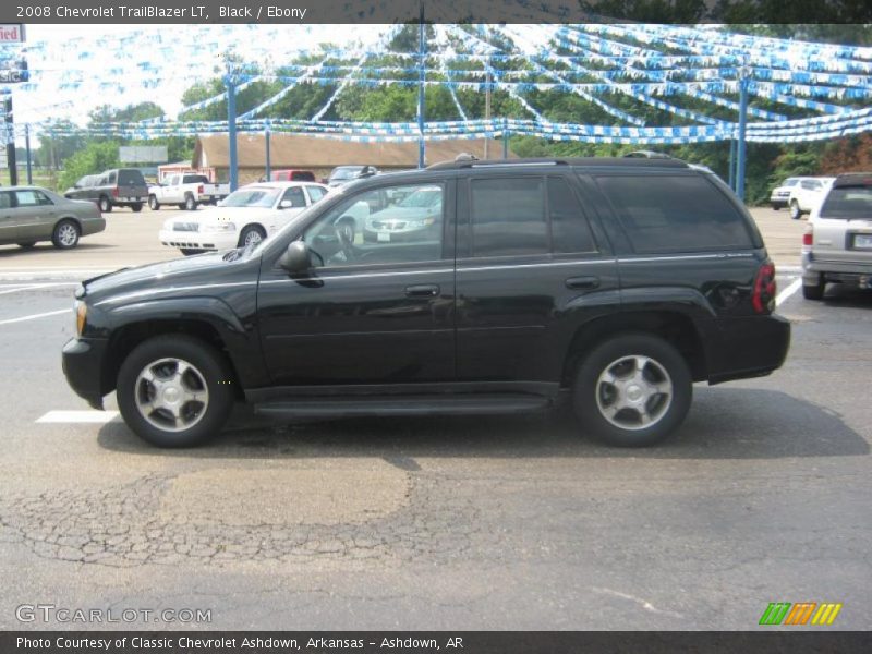 Black / Ebony 2008 Chevrolet TrailBlazer LT