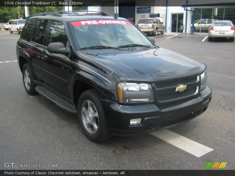 Black / Ebony 2008 Chevrolet TrailBlazer LT