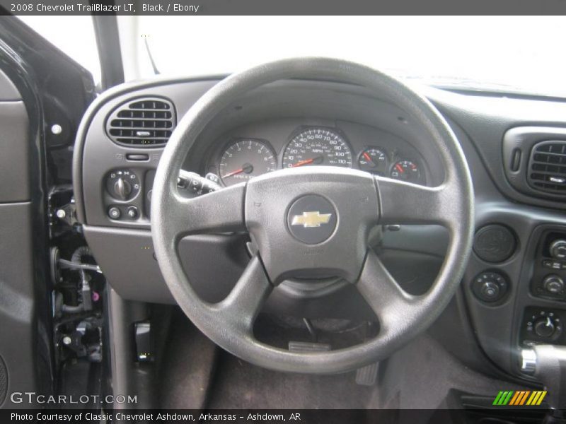 Black / Ebony 2008 Chevrolet TrailBlazer LT