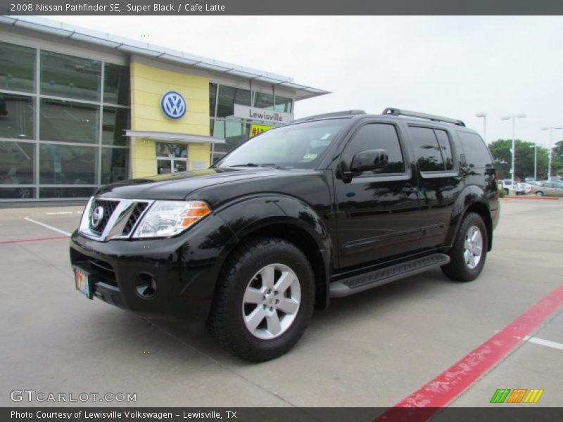 Super Black / Cafe Latte 2008 Nissan Pathfinder SE