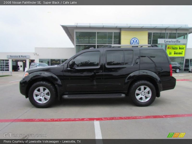 Super Black / Cafe Latte 2008 Nissan Pathfinder SE