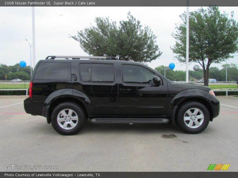 Super Black / Cafe Latte 2008 Nissan Pathfinder SE