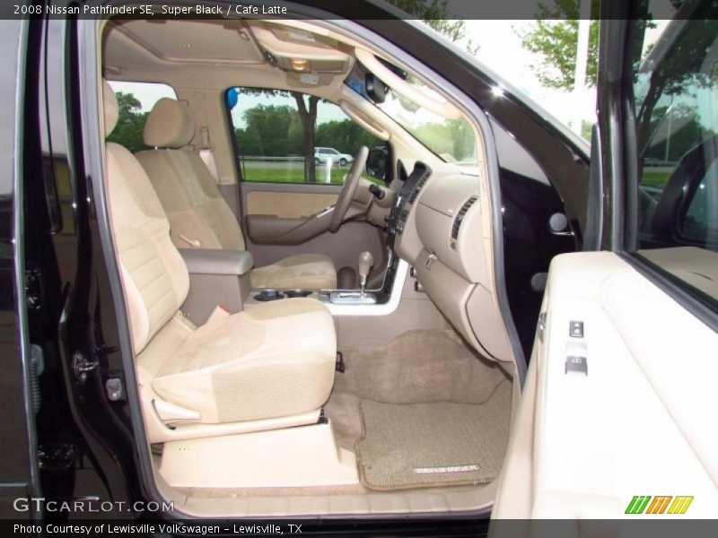 Super Black / Cafe Latte 2008 Nissan Pathfinder SE