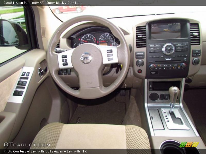 Super Black / Cafe Latte 2008 Nissan Pathfinder SE