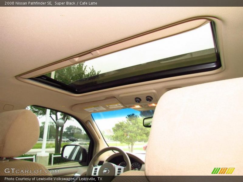 Super Black / Cafe Latte 2008 Nissan Pathfinder SE