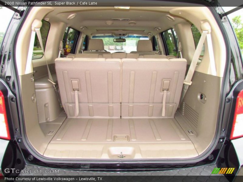 Super Black / Cafe Latte 2008 Nissan Pathfinder SE
