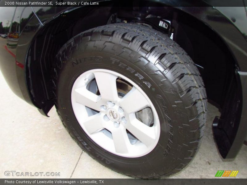 Super Black / Cafe Latte 2008 Nissan Pathfinder SE