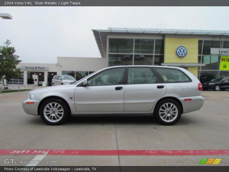 Silver Metallic / Light Taupe 2004 Volvo V40