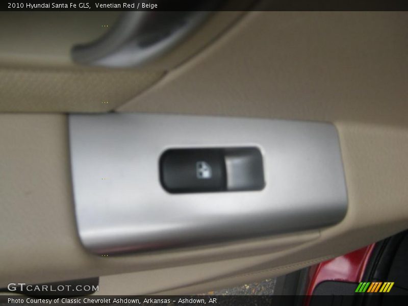 Venetian Red / Beige 2010 Hyundai Santa Fe GLS