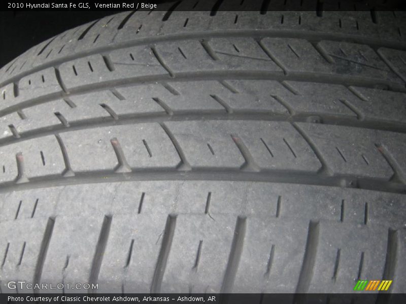 Venetian Red / Beige 2010 Hyundai Santa Fe GLS