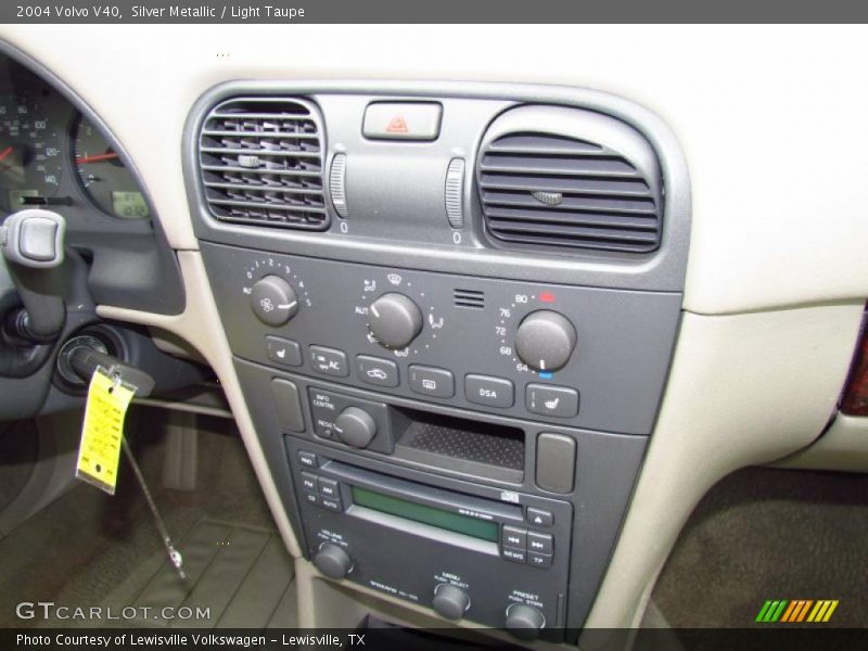 Controls of 2004 V40 