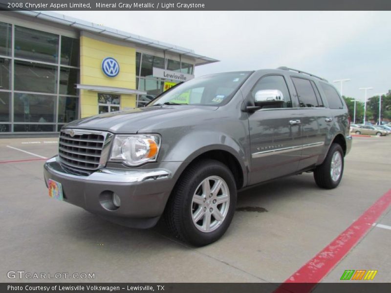 Mineral Gray Metallic / Light Graystone 2008 Chrysler Aspen Limited