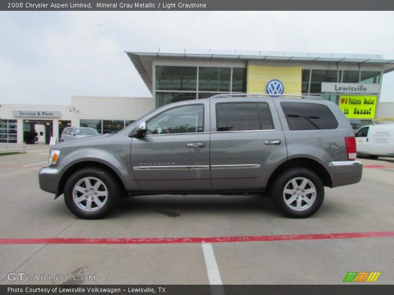 Mineral Gray Metallic / Light Graystone 2008 Chrysler Aspen Limited