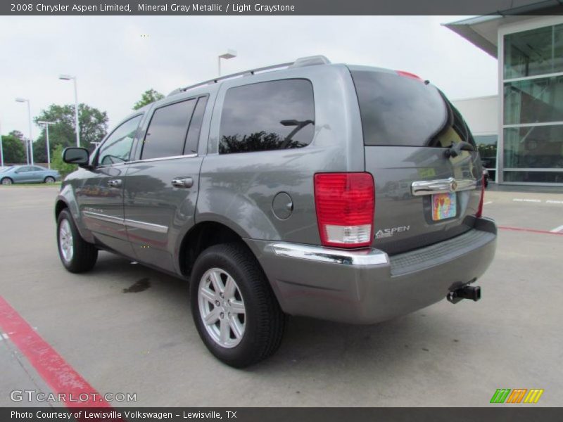 Mineral Gray Metallic / Light Graystone 2008 Chrysler Aspen Limited