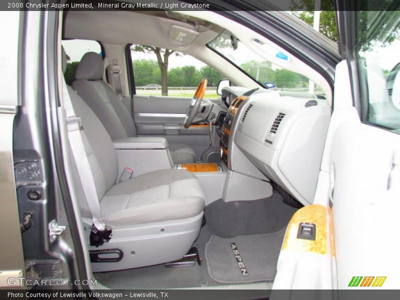 Mineral Gray Metallic / Light Graystone 2008 Chrysler Aspen Limited