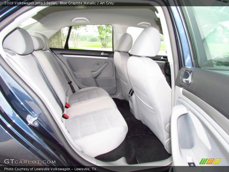 Blue Graphite Metallic / Art Grey 2009 Volkswagen Jetta S Sedan