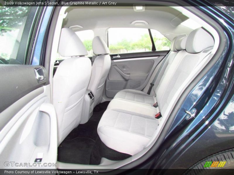 Blue Graphite Metallic / Art Grey 2009 Volkswagen Jetta S Sedan