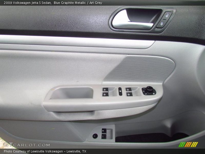 Blue Graphite Metallic / Art Grey 2009 Volkswagen Jetta S Sedan