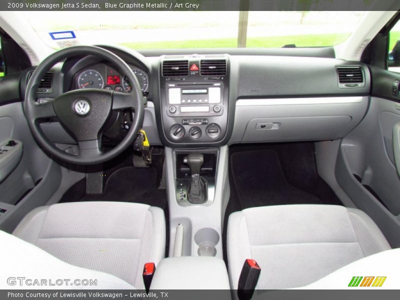 Blue Graphite Metallic / Art Grey 2009 Volkswagen Jetta S Sedan