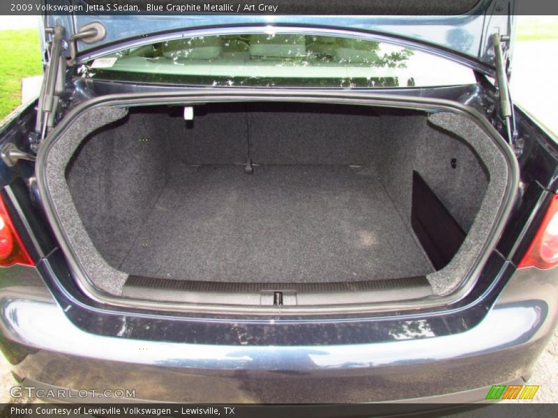 Blue Graphite Metallic / Art Grey 2009 Volkswagen Jetta S Sedan