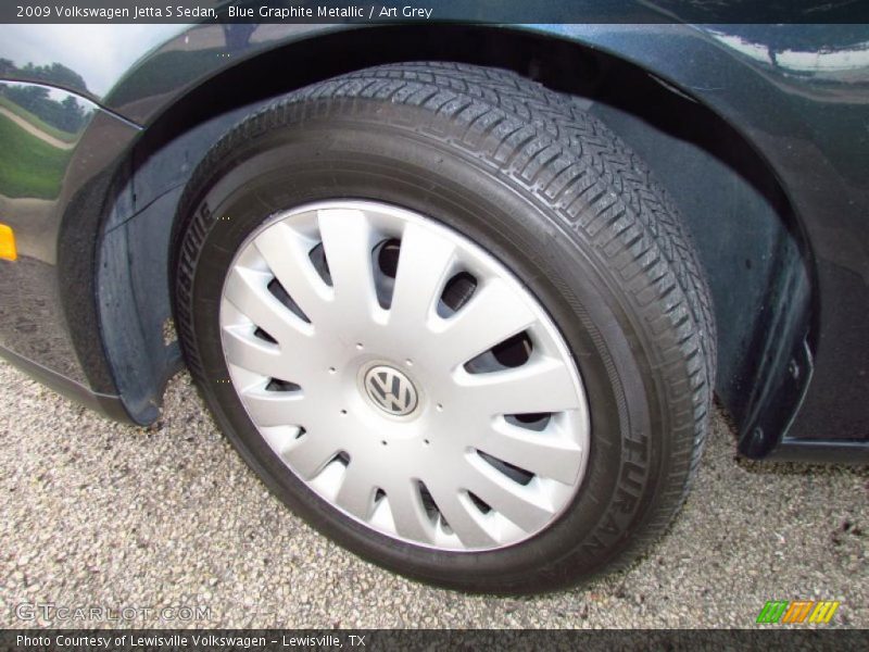 Blue Graphite Metallic / Art Grey 2009 Volkswagen Jetta S Sedan
