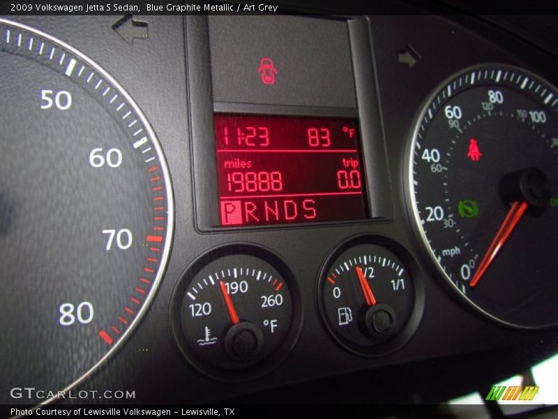 Blue Graphite Metallic / Art Grey 2009 Volkswagen Jetta S Sedan