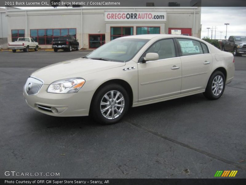 Sand Beige Metallic / Cocoa/Cashmere 2011 Buick Lucerne CXL