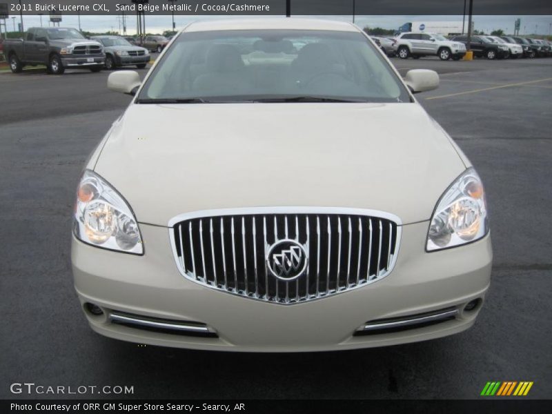 Sand Beige Metallic / Cocoa/Cashmere 2011 Buick Lucerne CXL