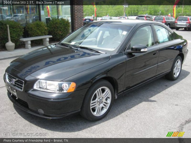 Black Stone / Taupe 2008 Volvo S60 2.5T