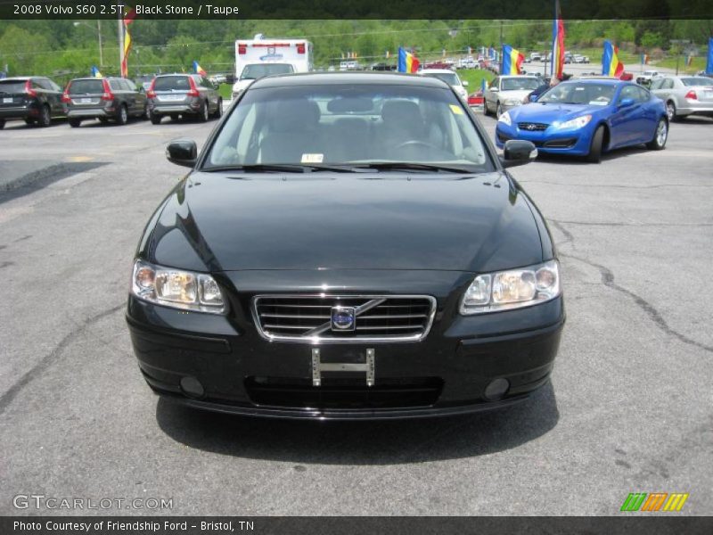 Black Stone / Taupe 2008 Volvo S60 2.5T