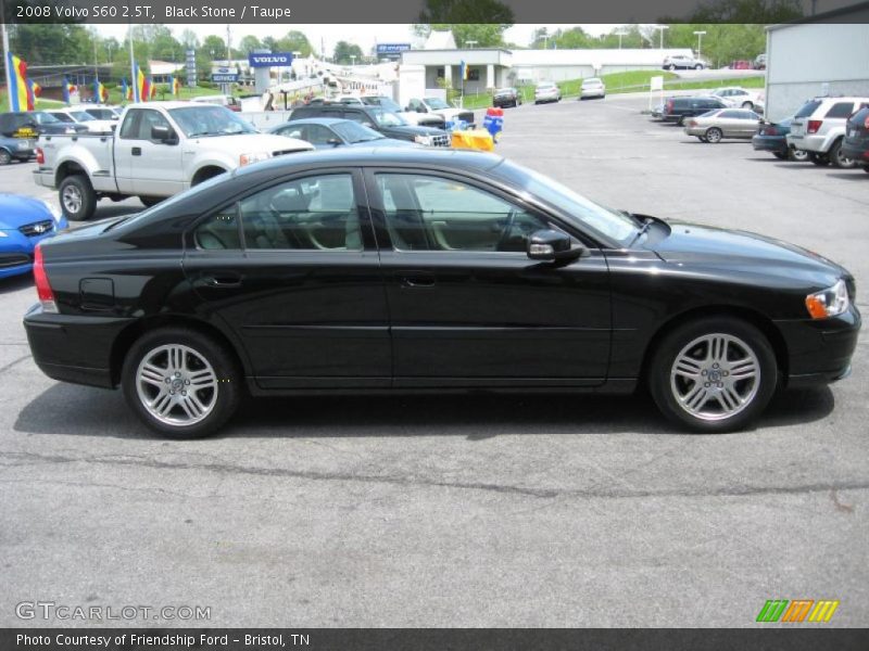 Black Stone / Taupe 2008 Volvo S60 2.5T