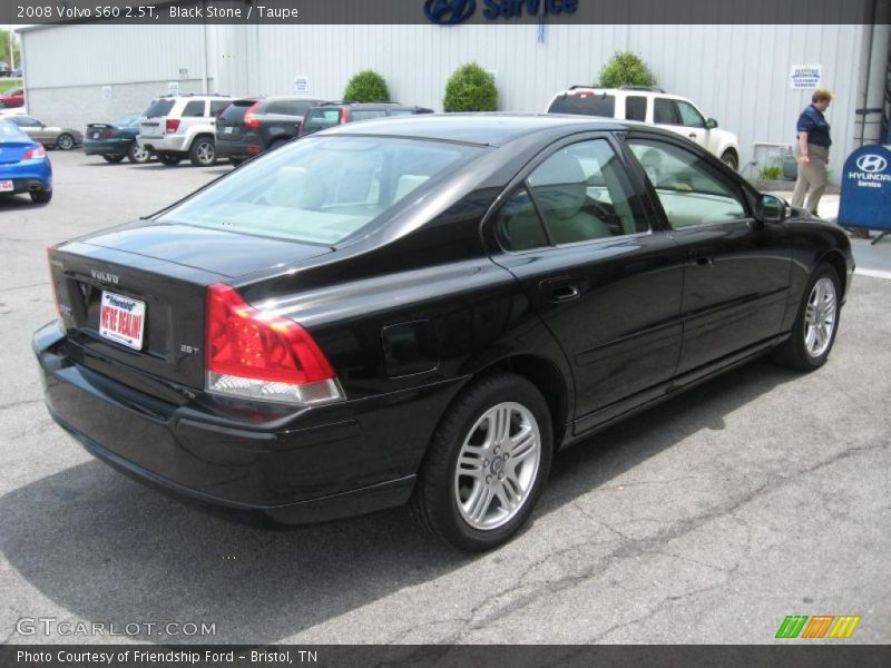 Black Stone / Taupe 2008 Volvo S60 2.5T
