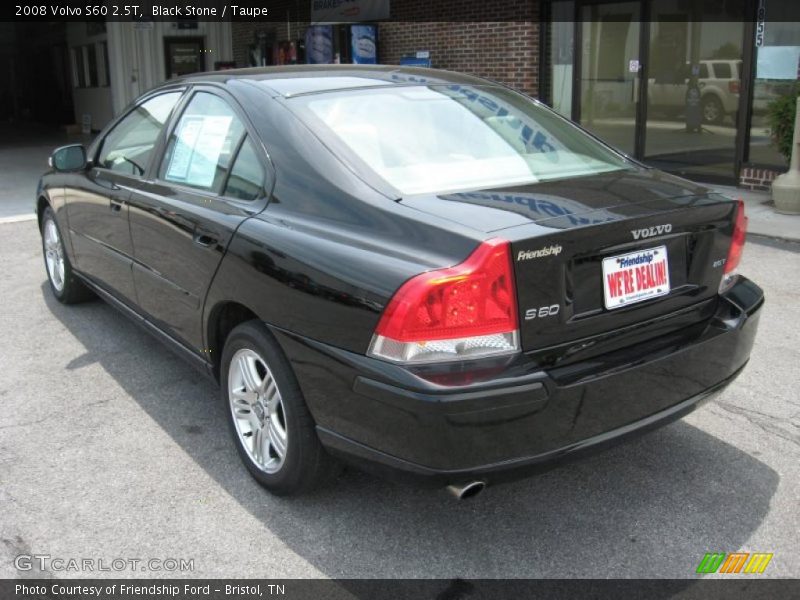 Black Stone / Taupe 2008 Volvo S60 2.5T