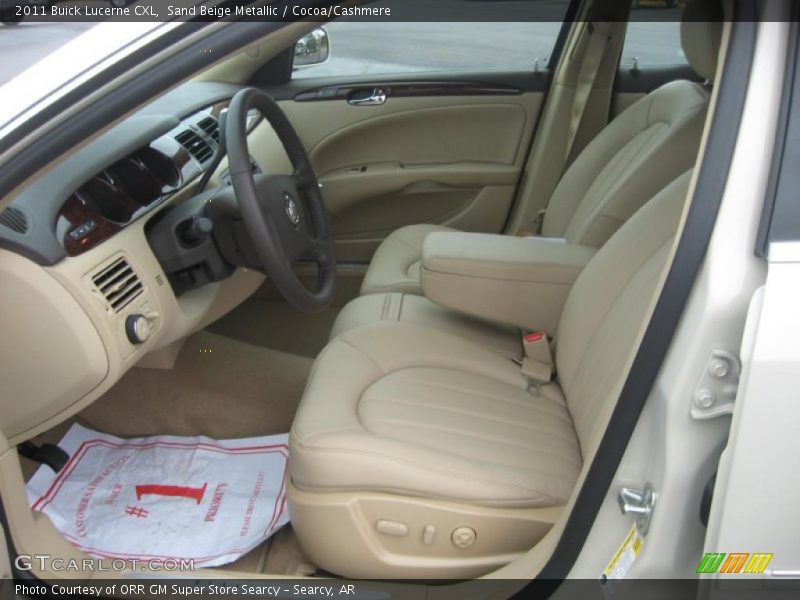 Sand Beige Metallic / Cocoa/Cashmere 2011 Buick Lucerne CXL