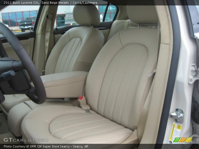 Sand Beige Metallic / Cocoa/Cashmere 2011 Buick Lucerne CXL