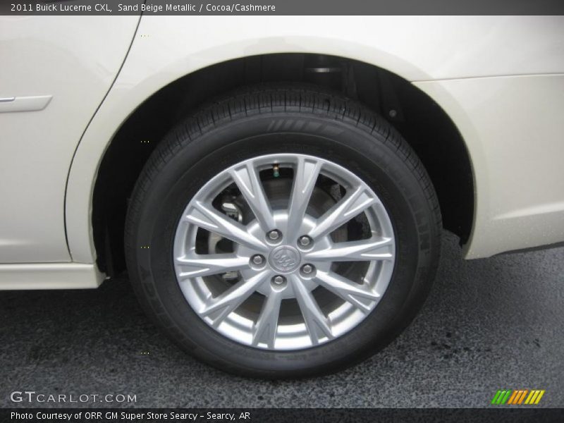 Sand Beige Metallic / Cocoa/Cashmere 2011 Buick Lucerne CXL