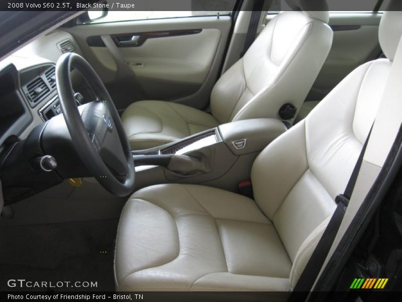 Black Stone / Taupe 2008 Volvo S60 2.5T