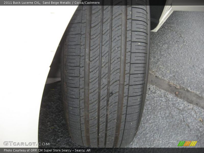 Sand Beige Metallic / Cocoa/Cashmere 2011 Buick Lucerne CXL