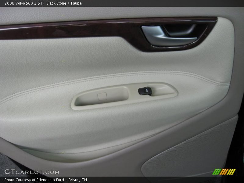 Black Stone / Taupe 2008 Volvo S60 2.5T