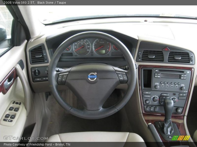 Black Stone / Taupe 2008 Volvo S60 2.5T