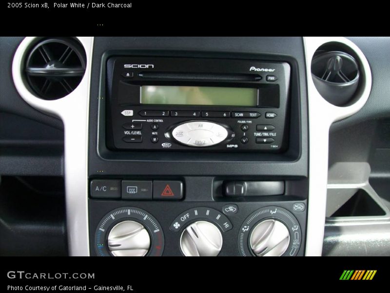 Polar White / Dark Charcoal 2005 Scion xB
