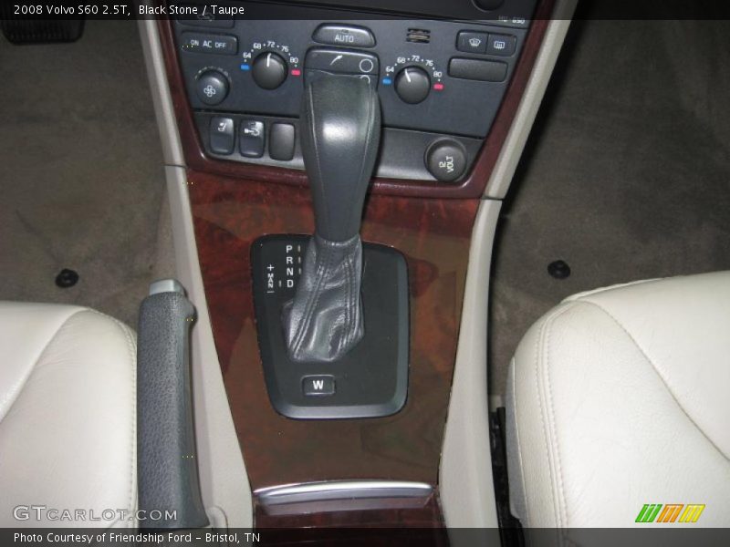 Black Stone / Taupe 2008 Volvo S60 2.5T
