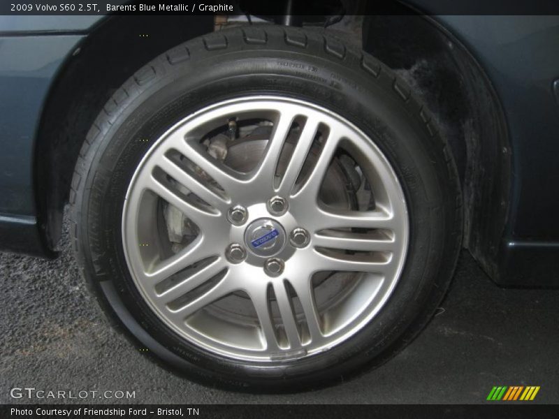 Barents Blue Metallic / Graphite 2009 Volvo S60 2.5T