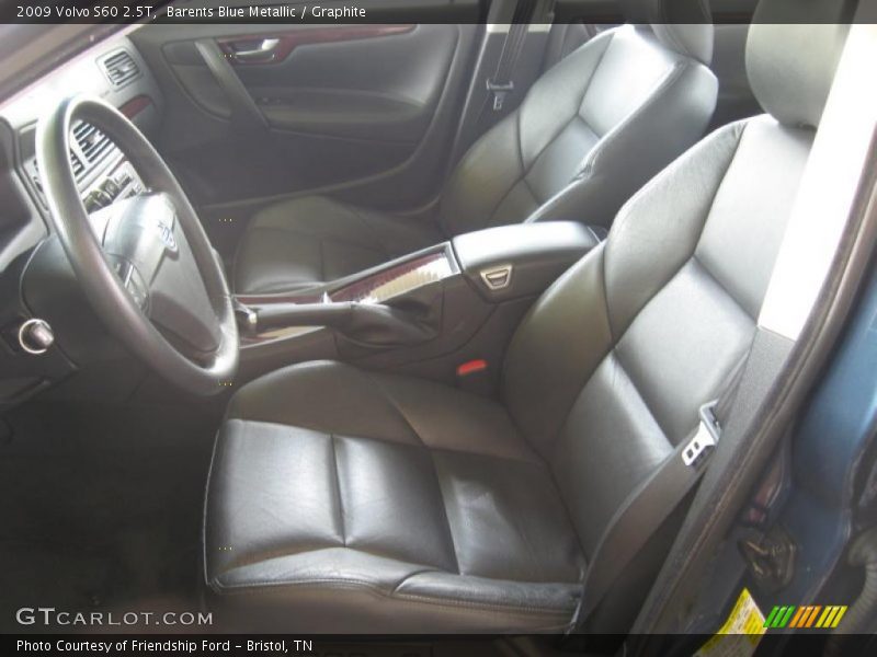 Barents Blue Metallic / Graphite 2009 Volvo S60 2.5T
